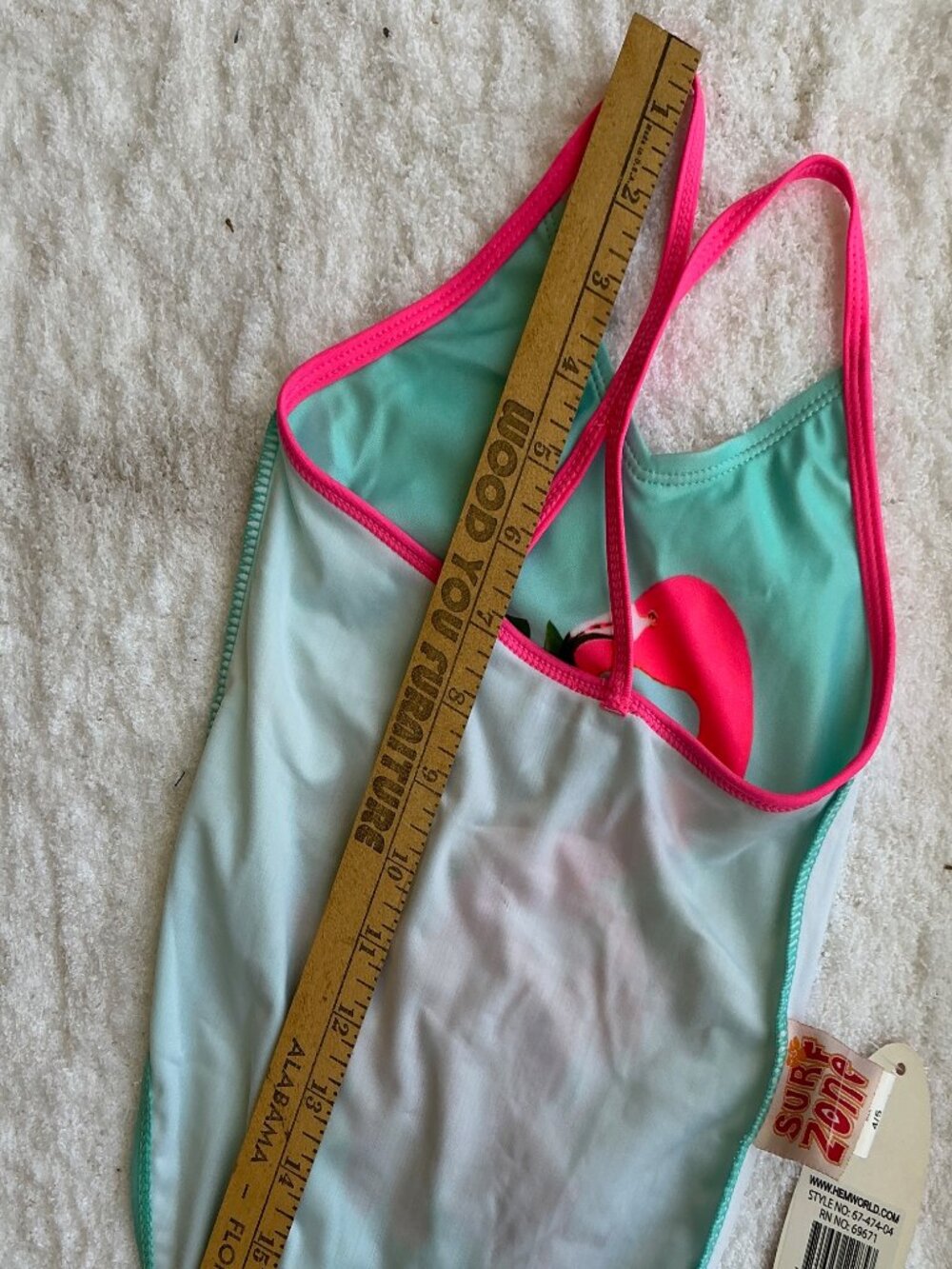 3 Swimsuits Bundle NWT SZ 4/5 (2‎ one pc & 1 tankini set) - Picture 10 of 13